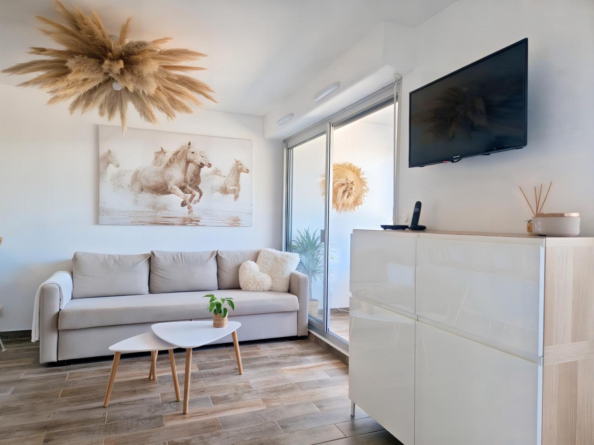 Sable & Pampas - Meuble De Tourisme 5 Etoiles Apartment Карнон Плаж Екстериор снимка
